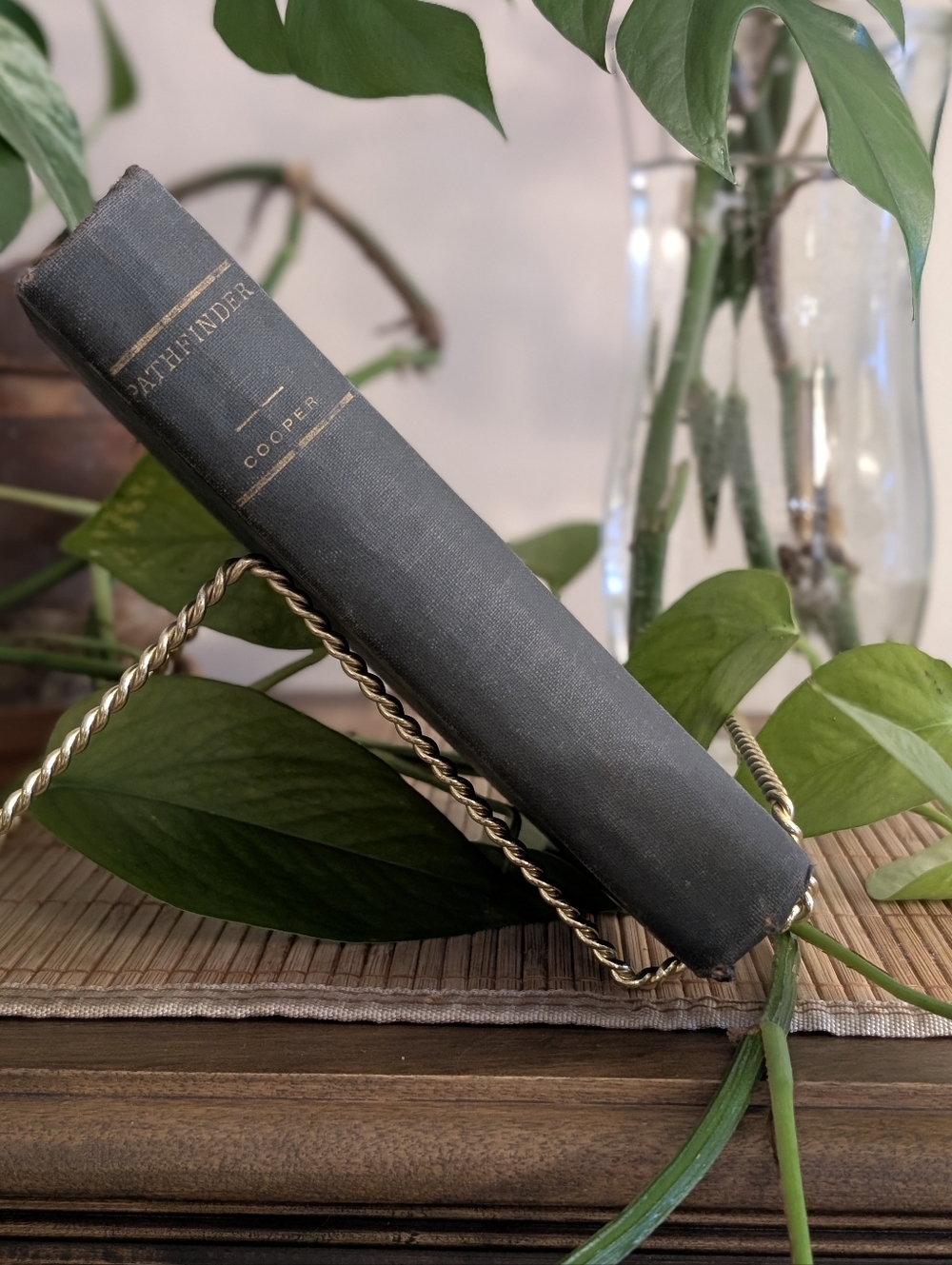 Circa 1850 The Pathfinder by J. Fenimore Cooper – Rare Antique Clothbound Editio